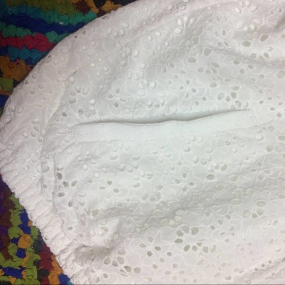 TORY BURCH White Eyelet Terry Jacket - Picture 5 of 6